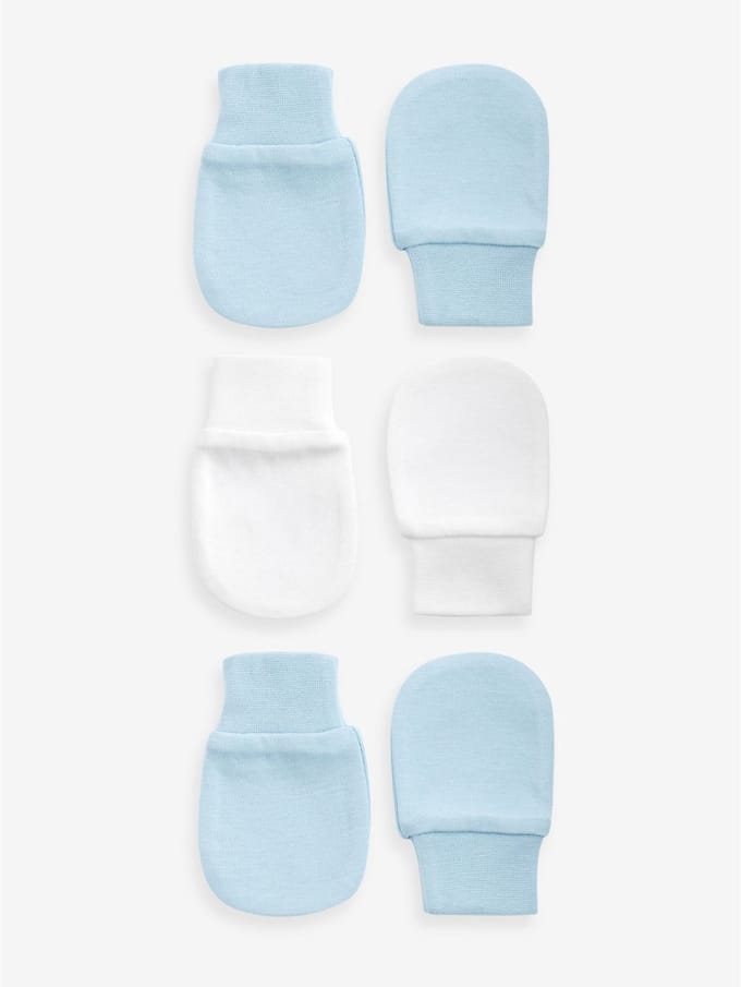 Next - Jongens - Set van 3 antikrabwantjes - Blauw