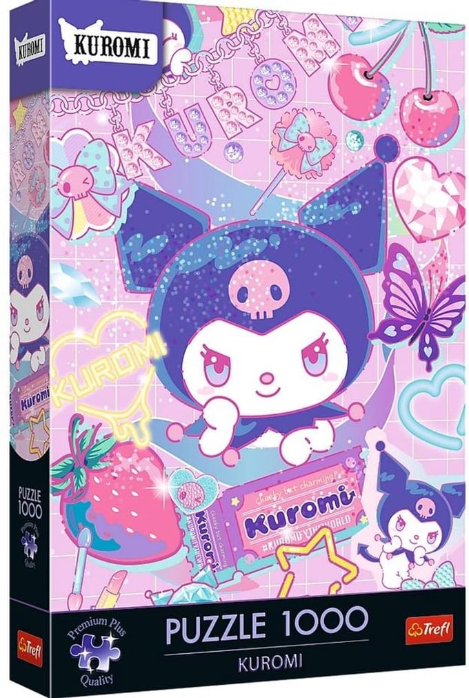 Puzzle Premium Plus Quality, Kuromi 1000 - Premium Plus Quality-puzzel, Kuromi 1000