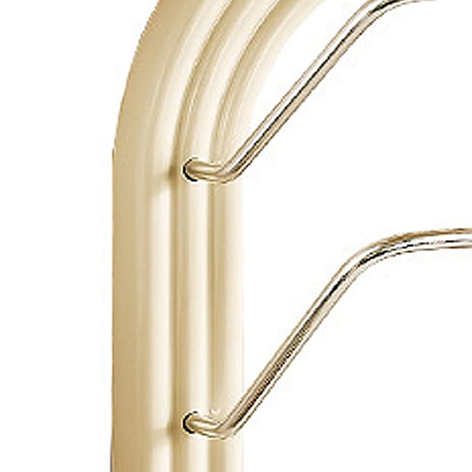Pannendeksel Organizer Rek Wandmontage Boorvrij Ruimtebesparend Aluminiumlegering Pannen deksel Rek voor beige