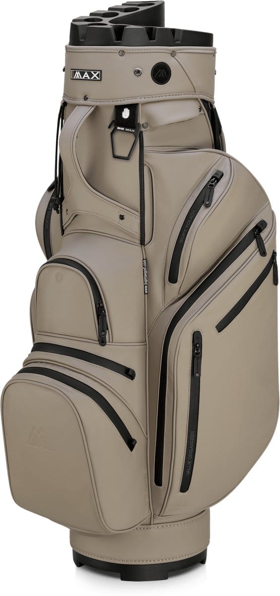 Big Max Dri Lite Silencio Prime - Waterdichte Golftas - Cartbag - Stille Golf Tas - Taupe