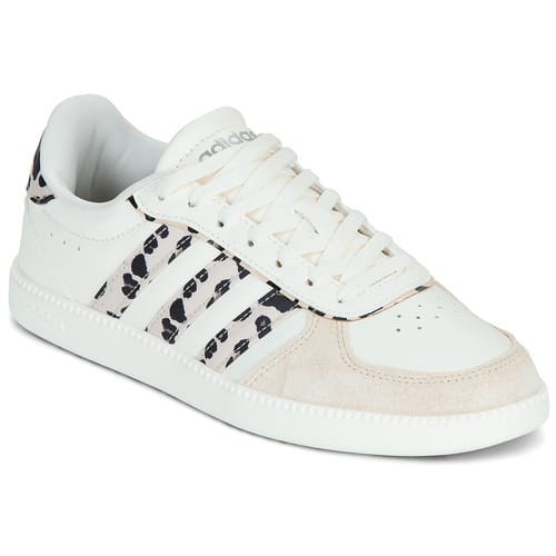 Adidas Breaknet Sleek Sneakers Dames - Wit - Maat 36 2/3 - Leer