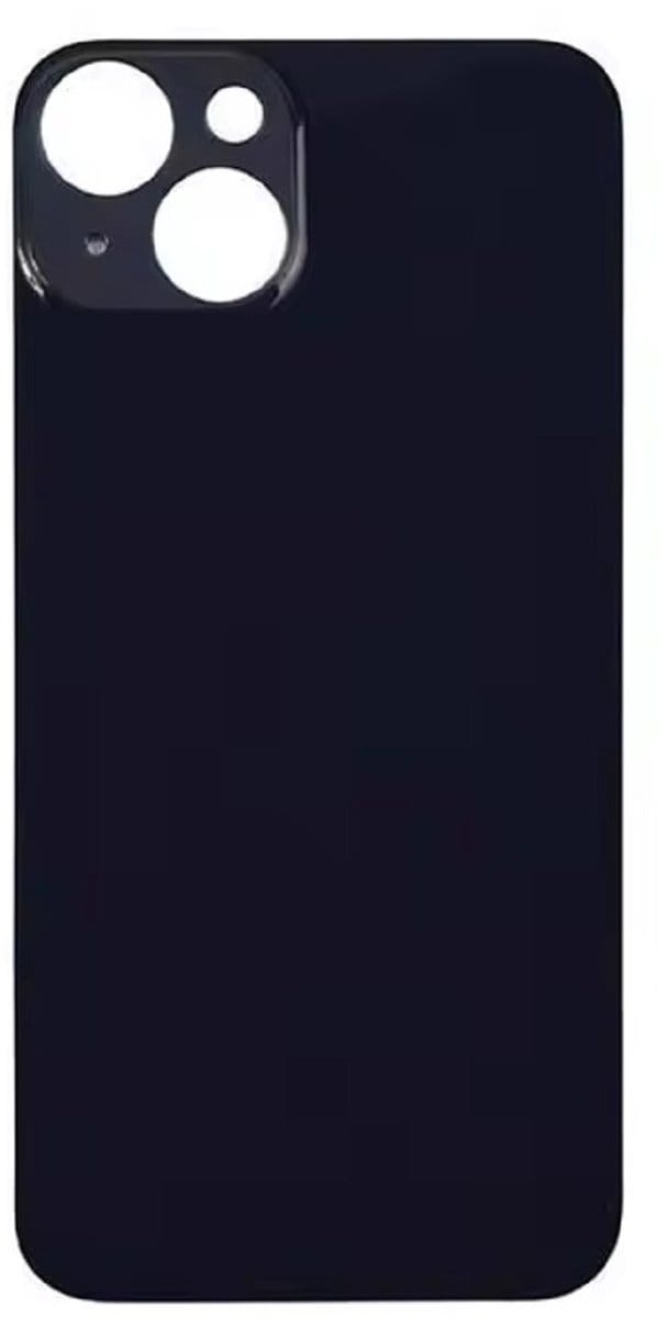 Voor iPhone 14 Plus Batterij Cover Achterkant Behuizing Zwart(Midnight )