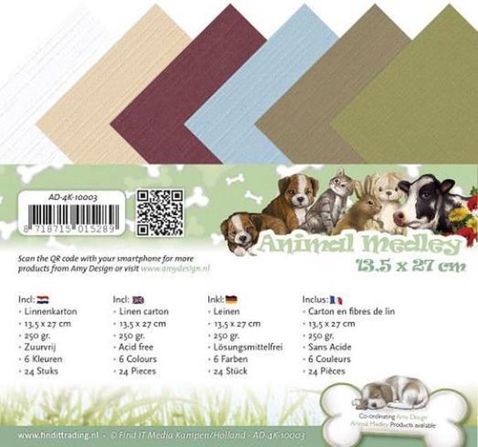 Linnenpakket - 4K - Amy Design - Animal Medley