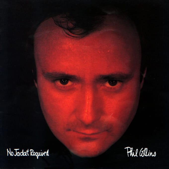 CD PHIL COLLINS  No Jacket Required 7812402 Atlantic 1985 US Rock Occasion black
