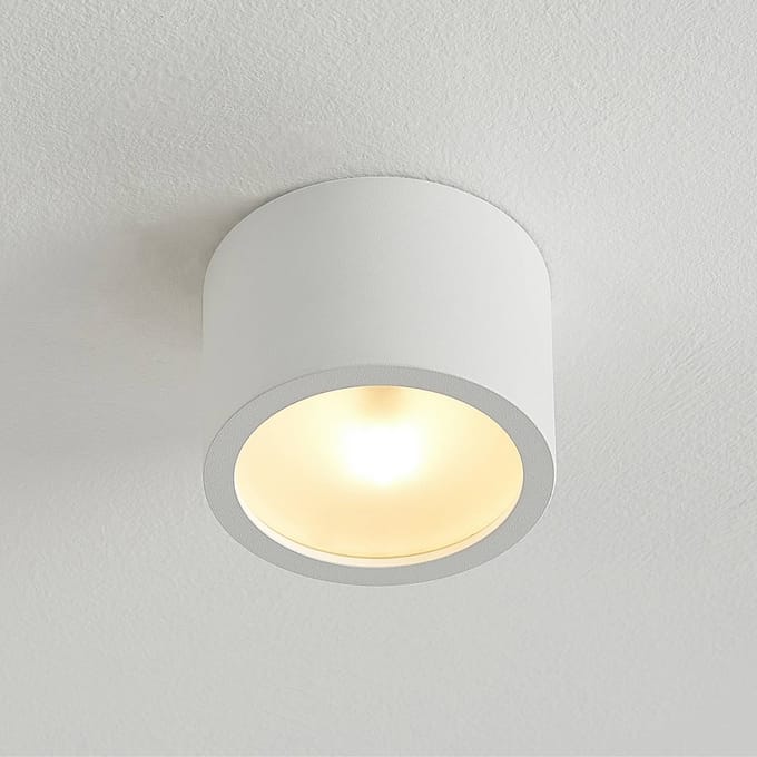 Arcchio - downlight - 1licht - Aluminium, ijzer - H: 6.5 cm - G9 - wit (RAL 9003)