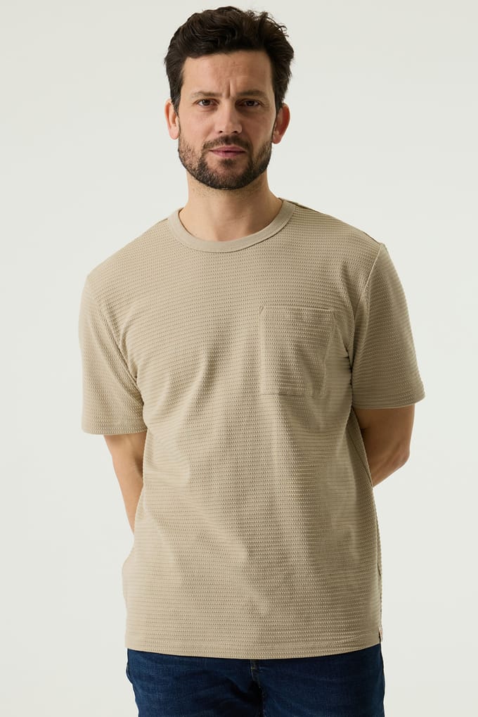 Pilot t-shirt beige