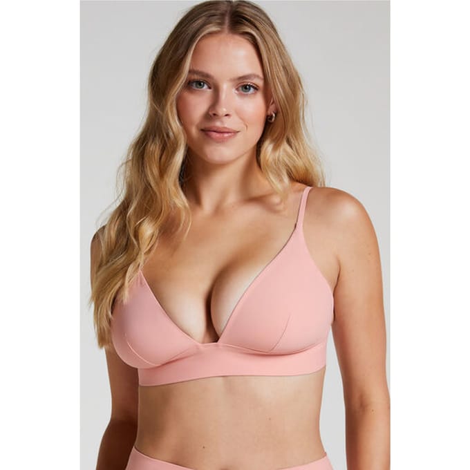 Hunkemöller Triangel bralette Smooth Roze