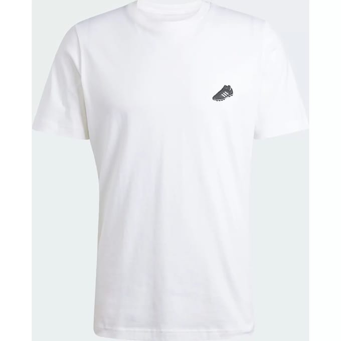 Adidas Copa Graphic T-shirt Met Korte Mouwen Wit S Man