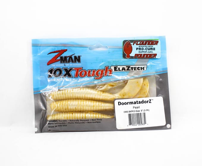 Zman Zacht Kunstaas DoormatadorZ 6 Inch 3/Pack Parel (5834)