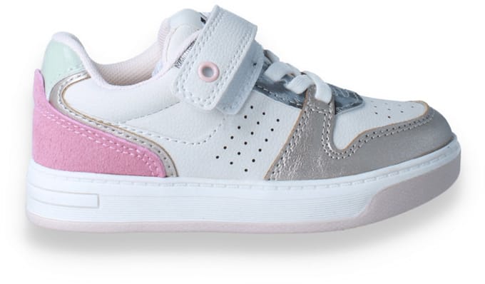 Sj Lifestyle Meisjes Sneaker Nude | Wit | Maat: 30