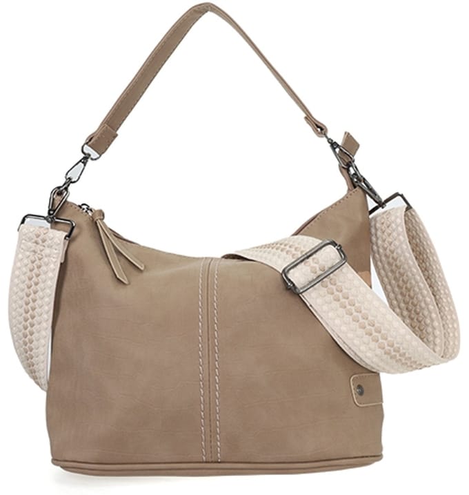 Taupe schoudertas Palma OLT16243