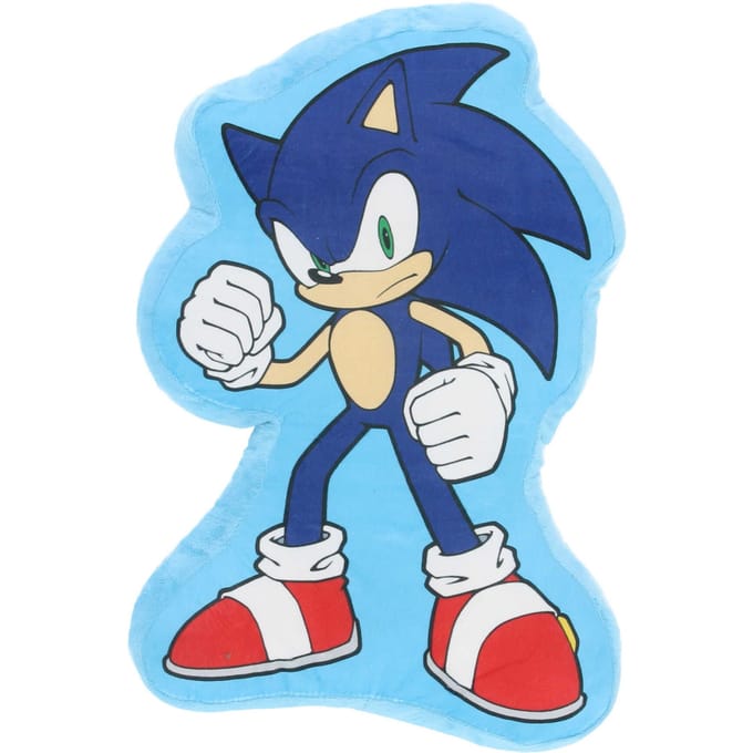 Sonic gevormd kussen