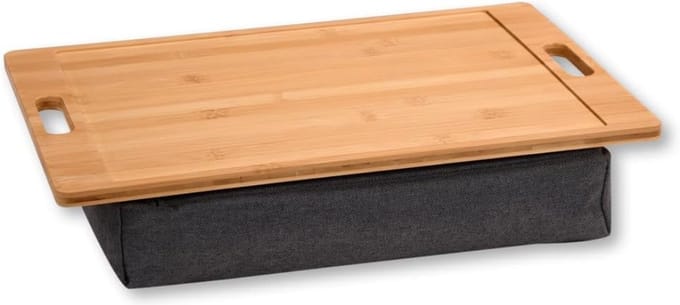 REN® Schootkussen Dienblad -Scchootdienblad - Schootkussen Tablet - centimeter - Bruin - 45cm x 31cm x 8cm