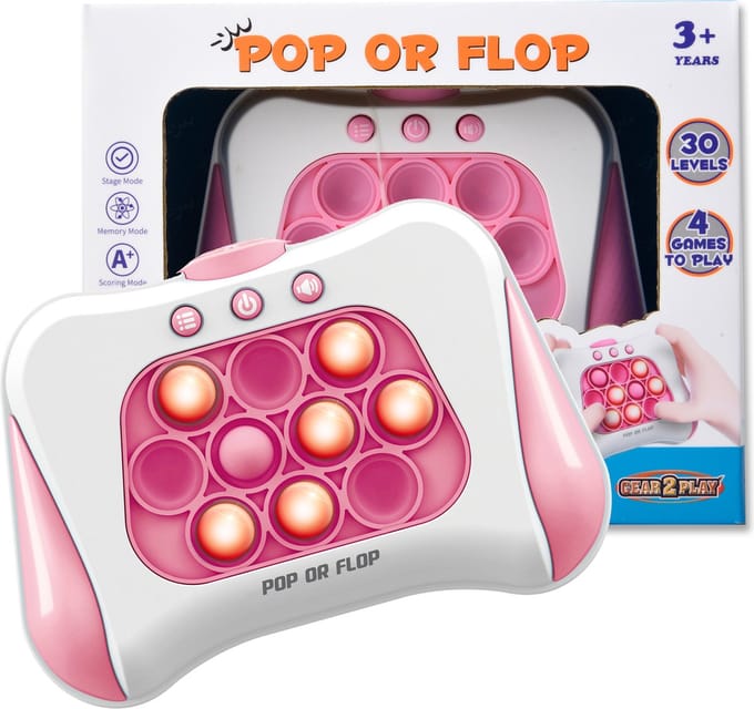 Pop or Flop Fidget Spel roze Bordspellen