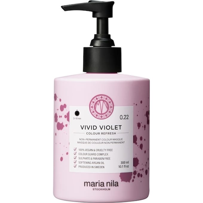 Maria Nila Colour Refresh Levendig Violet 0.22 Haarbehandeling Dames 300 ml