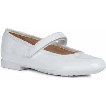 GEOX PLIE MEISJES Ballerina's - WIT - Maat 27