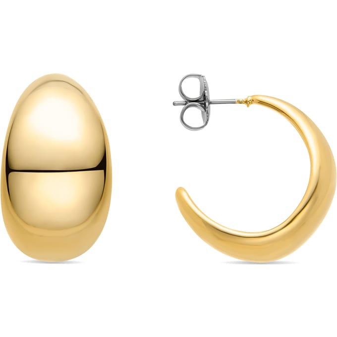 Luxenter Elfay oorbellen afgewerkt in 18K geel goud