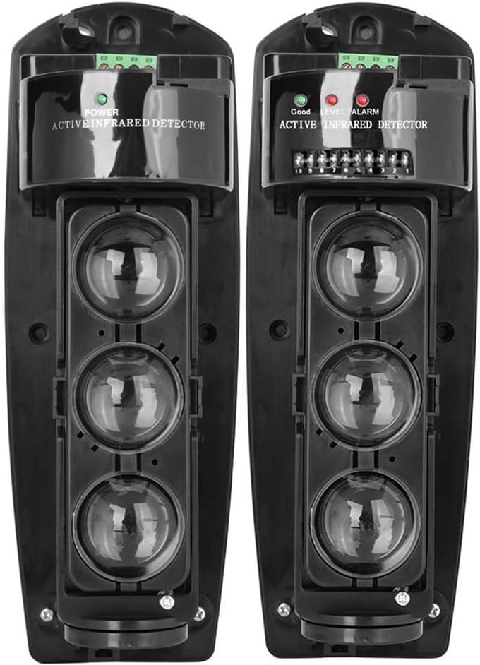 Infrarood Inbraakalarm met 3 Stralen - Waterdichte Buiten Sensor voor Beveiliging