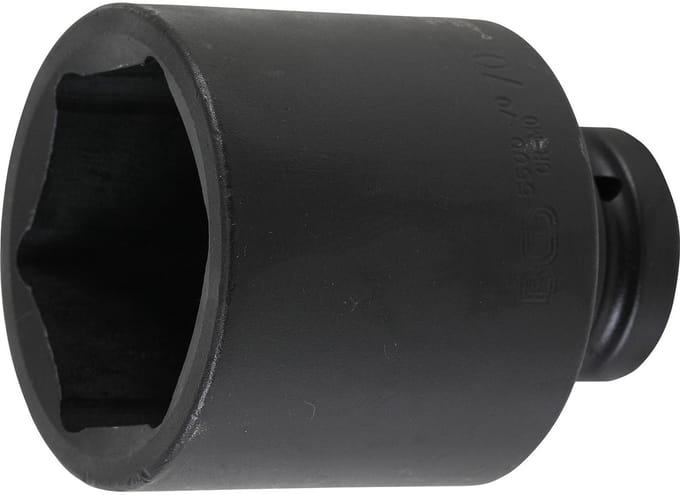 BGS Kracht Dopsleuteldop zeskant, diep - 1 - 70 mm