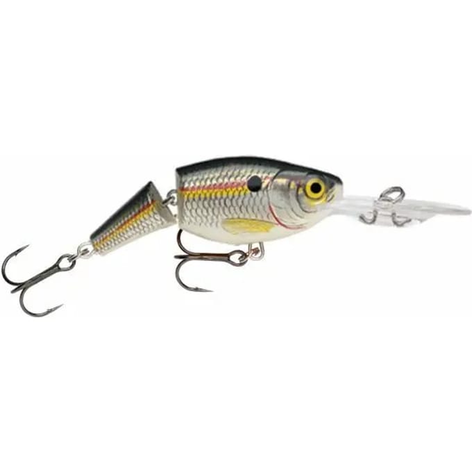 Ophangen van kunstaas Rapala jointed shad rap 9 cm