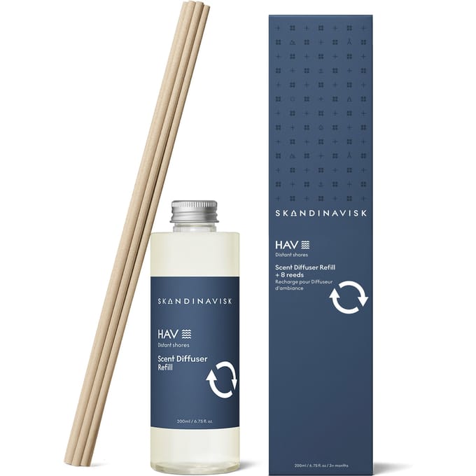 Skandinavisk Diffuser refill 2.0 200ml - 3 maanden Hav / Sea
