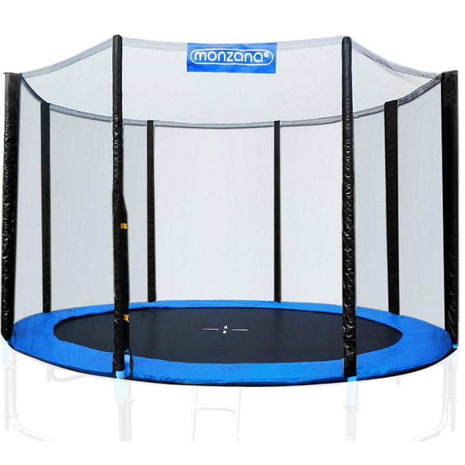 Monzana Veiligheidsnet Trampoline - voor 8 bevestigingspalen - Ø305cm