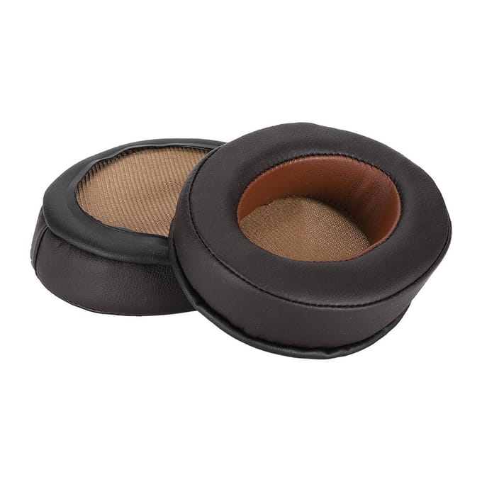 2 STUKS Bruine Oortelefoon Oorkussen Hoofdtelefoon Headset Cover Vervanging voor MOMENTUM brown