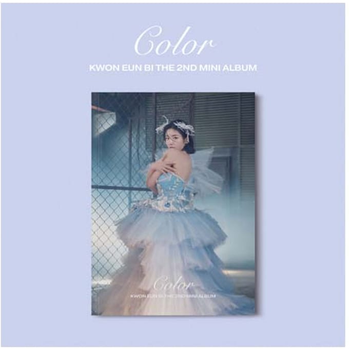 KWON EUN BI Het 2e Mini-Album COLOR A Ver gray