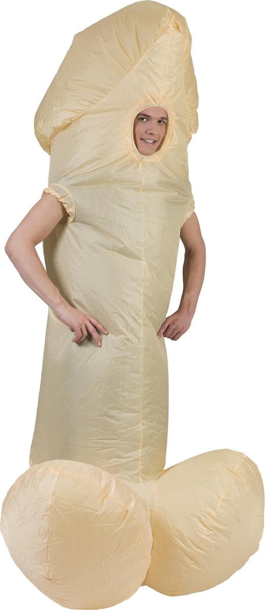 Opblaasbaar kostuum - Verkeeldkleding - Penis