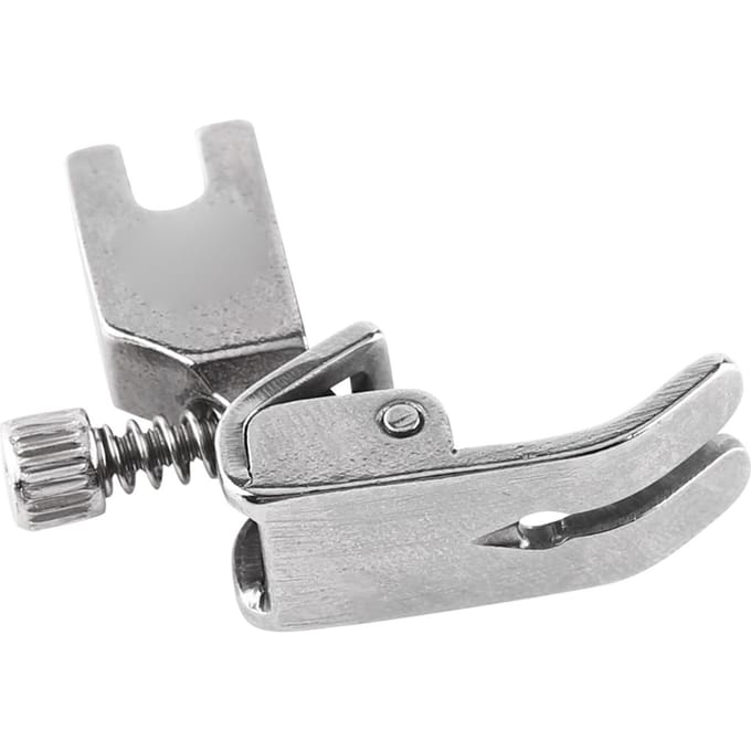 1 pièce Machine à coudre industrielle à plat Pied fronceur réglable pour aiguille simple gray