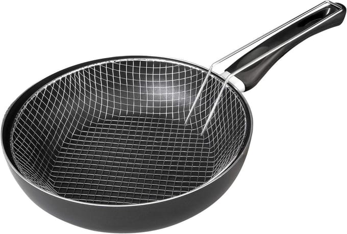 Frituurpan 26 cm met antiaanbaklaag en inductiegeschiktheid