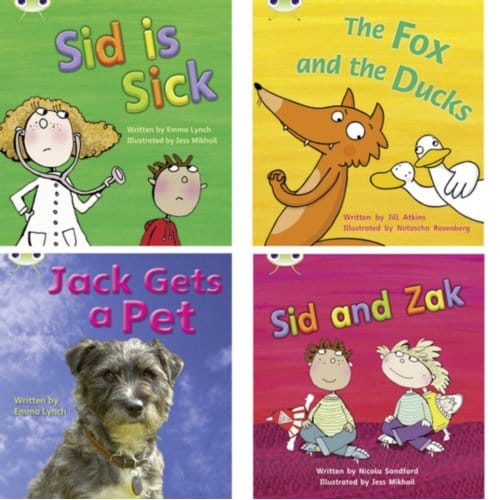 Learn to Read at Home with Phonics Bug: Pack 3 (Pack of 4 reading books with 3 fiction and 1 non-fiction)
