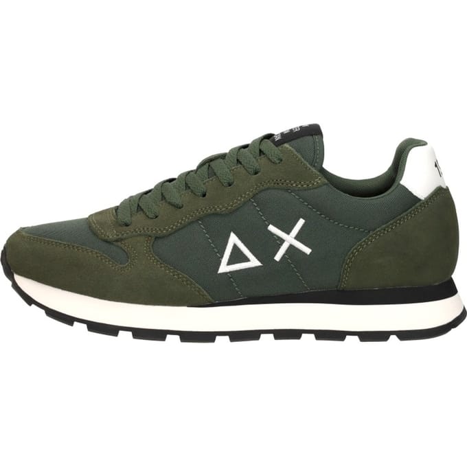 Sun68 Sneaker Tom Fluo Army Groen - Maat 41 - Heren - Sneakers