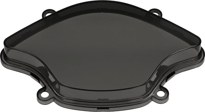 Mezoly tellerglas donker smoke voor Vespa Primavera, Sprint (Euro 2)