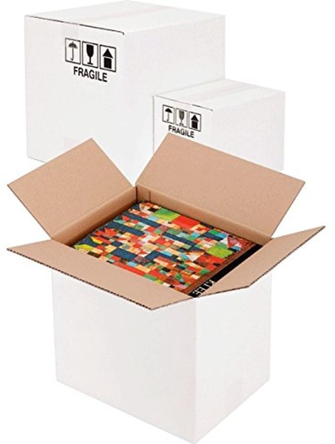 Verhuisdozen en Opslagdozen van Sterk Bruin Karton (20 Stuks, 33x25x30 cm)