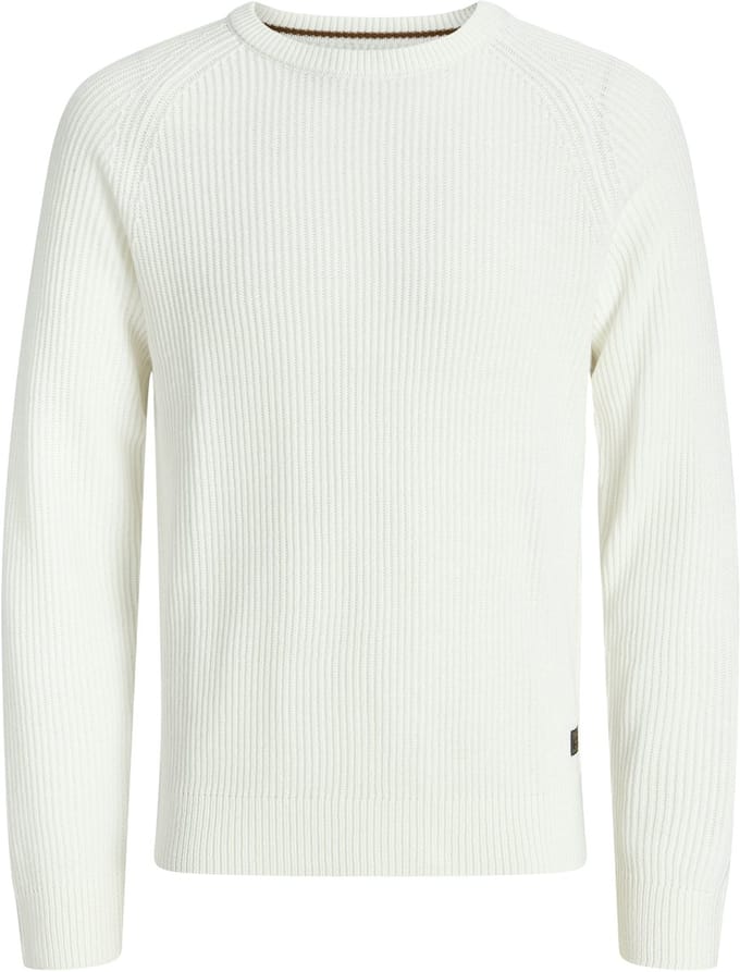 JACK&JONES - JJPANNEL KNIT CREW NECK AW25 - Heren - Gebreide truien