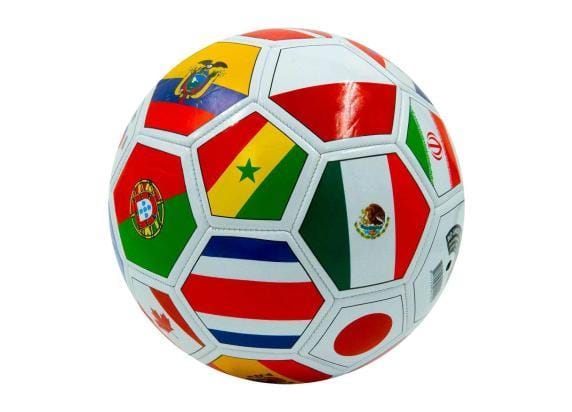 Landenbal multivlaggen nr.5 Voetbal