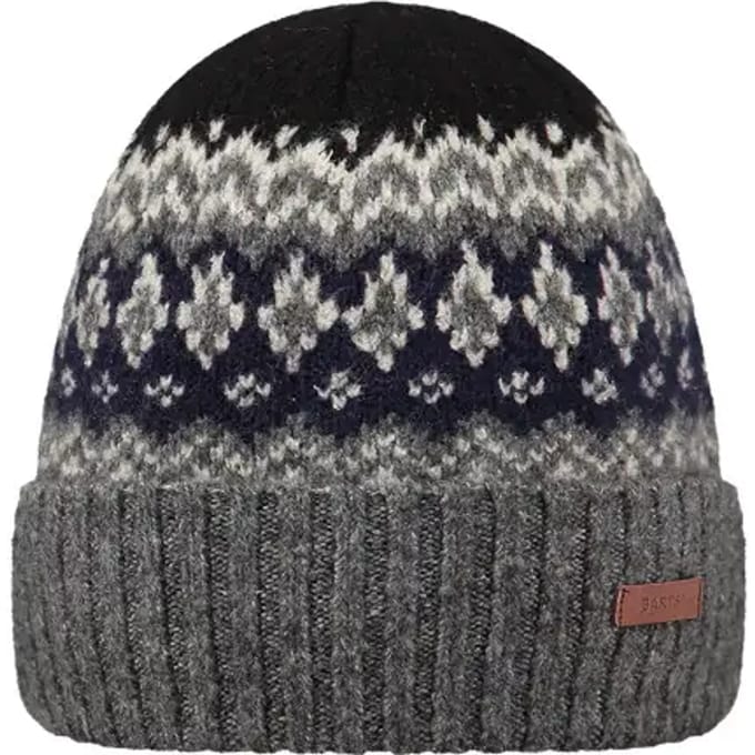 Barts Gregorys Beanie - Heren Mutsen - Dark Heather