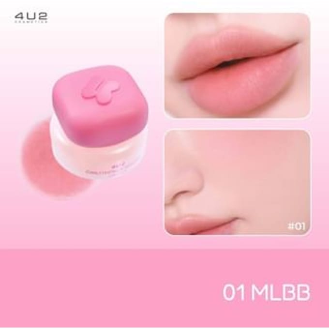4U2 - Girlfriends' Mousse Lip Cup 01 MLBB