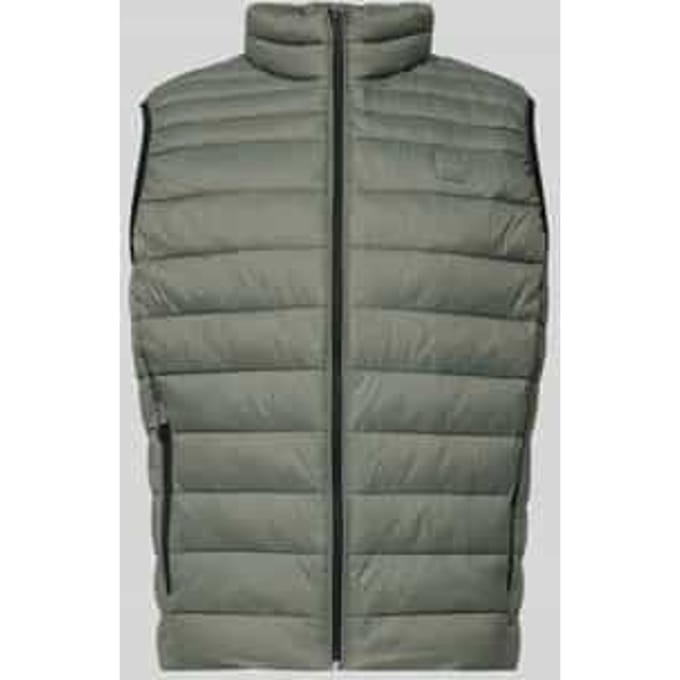Regular fit bodywarmer met opstaande kraag model 'ODENO2'
