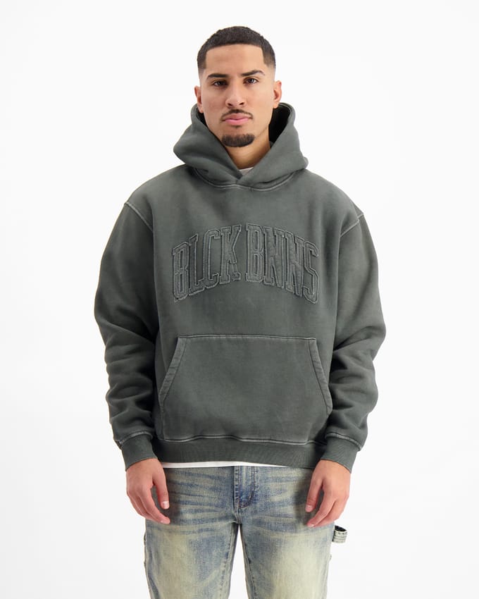 Black Bananas Ripped Arch Hoodie,