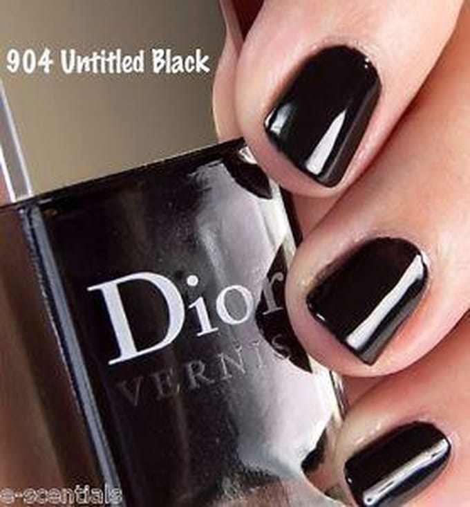 Dior, vernis nail lacquer Nagellak - untitled black 904 - Zwarte