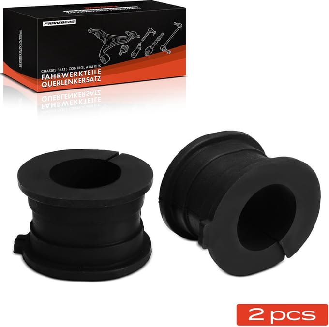 Frankberg 2x rubberbus draagarm vooras voor Toyota Land Cruiser Prado