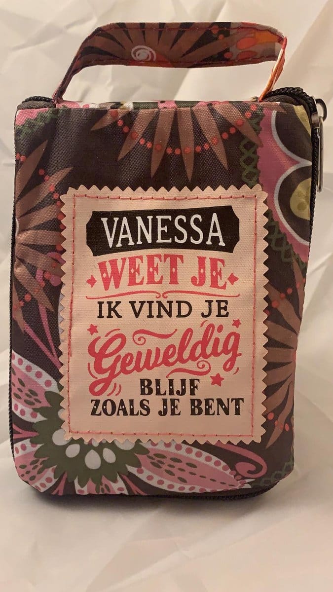 History&Heraldry Shopper - VANESSA WEET JE IK VIND JE GEWELDIG BLIJF ZOALS JE BENT