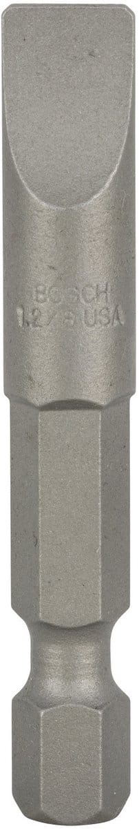 Bosch - Bit extra-hard S 1,2x8,0, 49 mm - 3 stuks