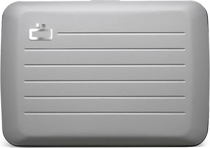 Ogon - Designs Stockholm - Creditcardhouder - Pasjeshouder - V2 - Aluminium - RFID - Mat Grijs