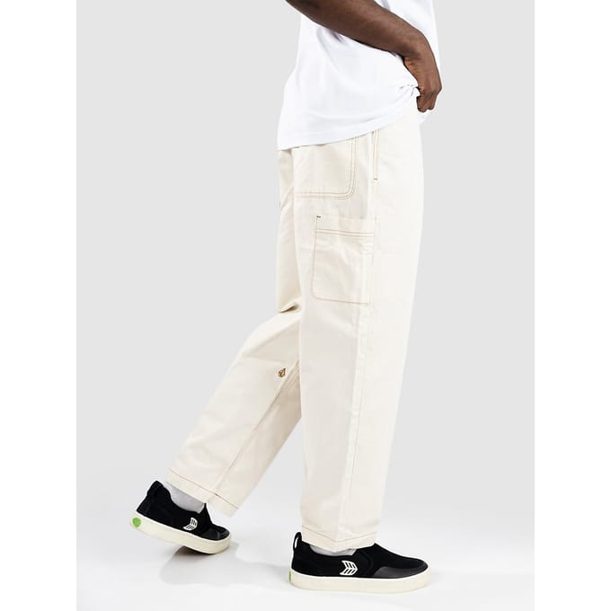 Volcom Kraftsman Broek wit