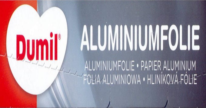 Dumil aluminiumfolie - 18 meter