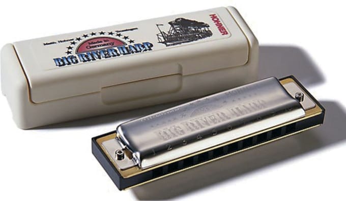 Hohner Mondharmonica MS-Series Big River Harp - toonsoort A