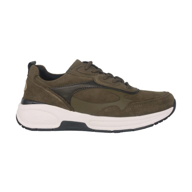 Gabor rollingsoft sensitive 96.835.31 - dames rollende wandelsneaker - Groen - maat 40 (EU) 6.5 (UK)